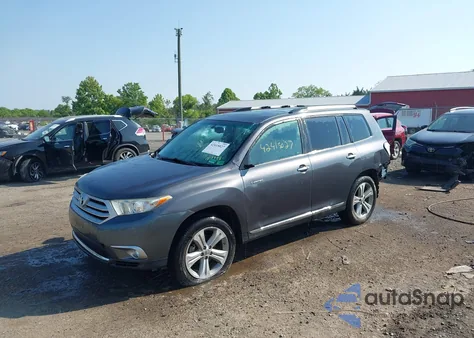 2013 Toyota Highlander Limited V6 from USA, damaged, VIN 5TDDK3EH5DS185998